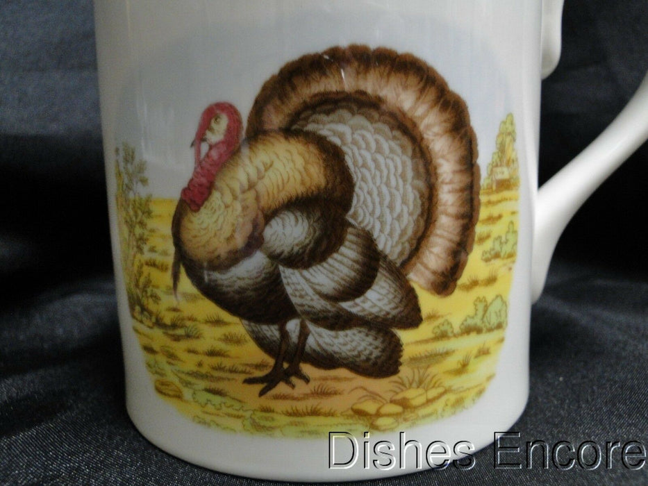 Spode Woodland Turkey Game Bird: NEW Mug (s), 4 1/4" Tall, 16 oz