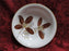 Noritake Nuana, 5129, Large Brown & Gray Leaves: Fruit Bowl (s), 5 1/2"