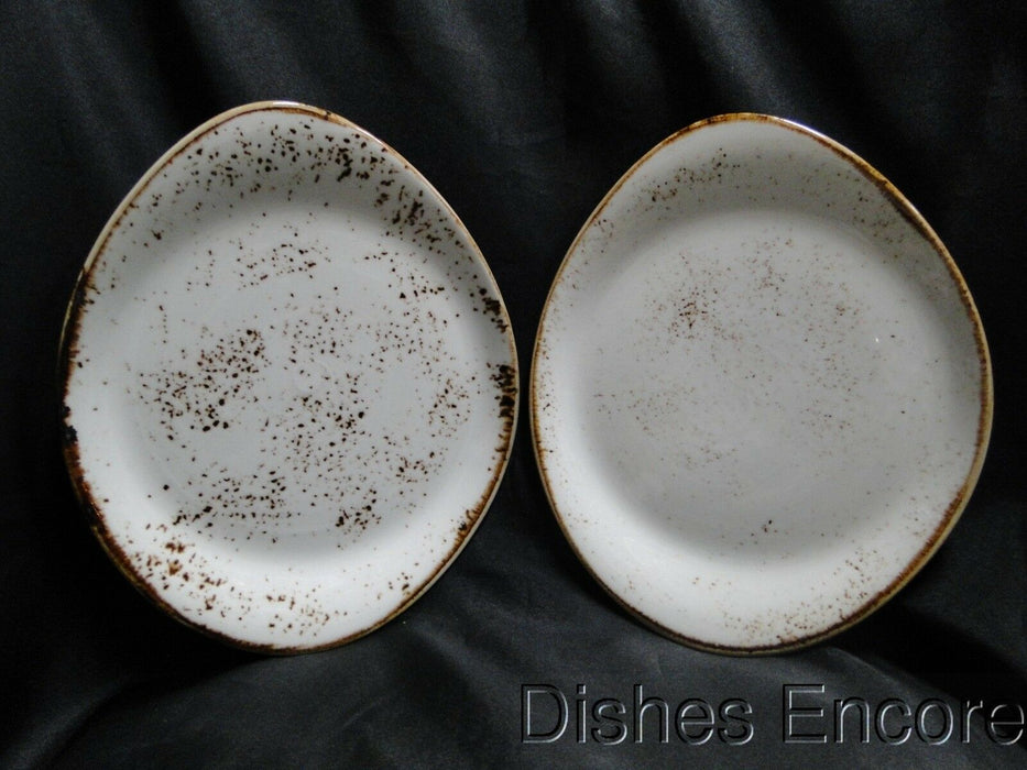Steelite Craft, England: NEW White Freestyle Salad Plate (s), 9 3/4" x 8"