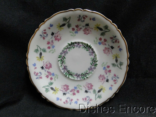 Haviland (Limoges) Blue Bell, Gold Trim: 5 3/4" Saucer (s) Only, No Cup
