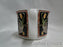 Villeroy & Boch Intarsia, Black, Fruit, Flowers, Birds: Cup & Saucer Set, 2 3/8"