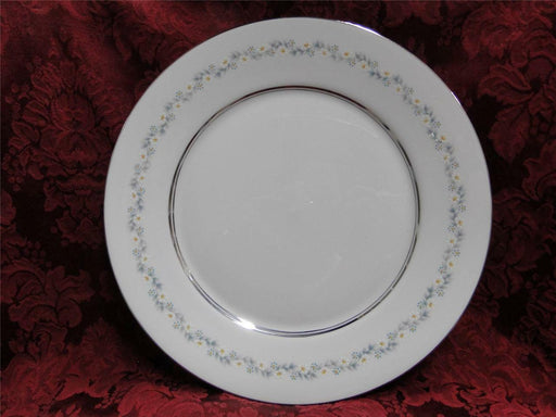 Oxford (Lenox) Holyoke, Daisies, Gray & Blue Leaves: Dinner Plate (s), 10 3/4"