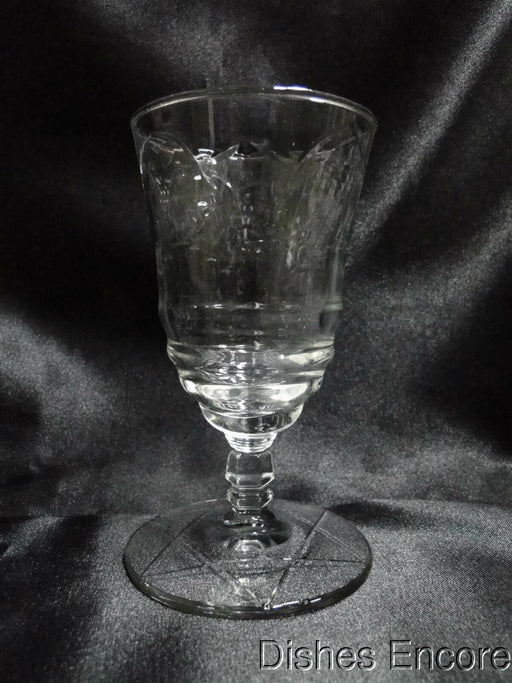 Rock Sharpe Normandy, Stem 3005, Cut Florals: Juice Glass (es), 4 7/8" Tall