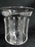 Hawkes 9-2, Cut Vertical Lines & X's: Water or Wine Goblet, 6 1/2" Tall