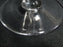 Hawkes 9-2, Cut Vertical Lines & X's: Water or Wine Goblet, 6 1/2" Tall