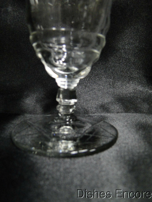 Rock Sharpe Normandy, Stem 3005, Cut Florals: Juice Glass (es), 4 7/8" Tall