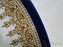 Royal Worcester White w/ Cobalt Blue Band & Tan, Vitreous: Rim Soup Bowl 10 1/8"