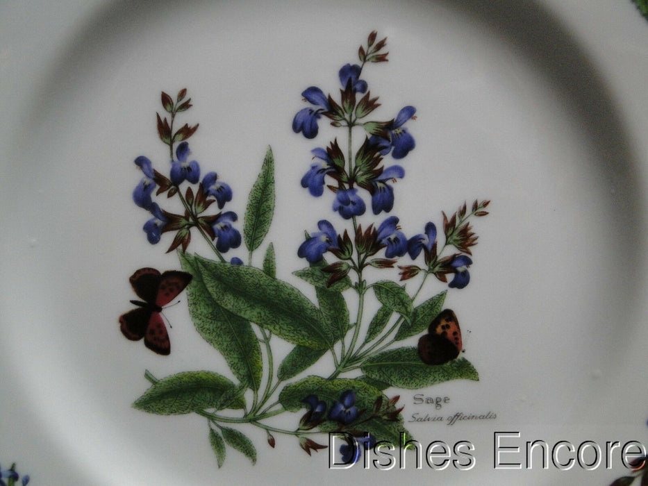 Royal Worcester Worcester Herbs: Salad Plate (s), 8 3/8", Sage, As Is