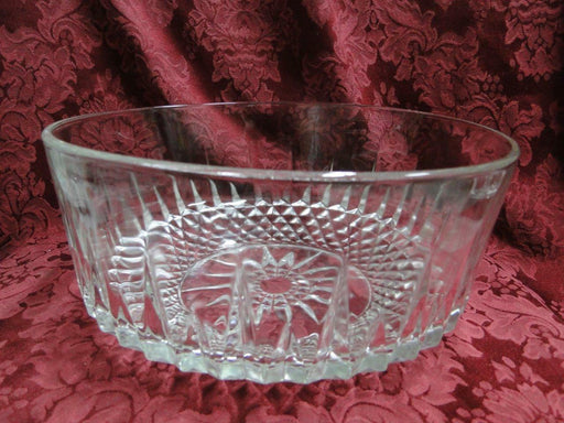 Arcoroc France Diamonds & Starburst Pattern: Bowl, 8 3/4" X 4 1/4" Tall