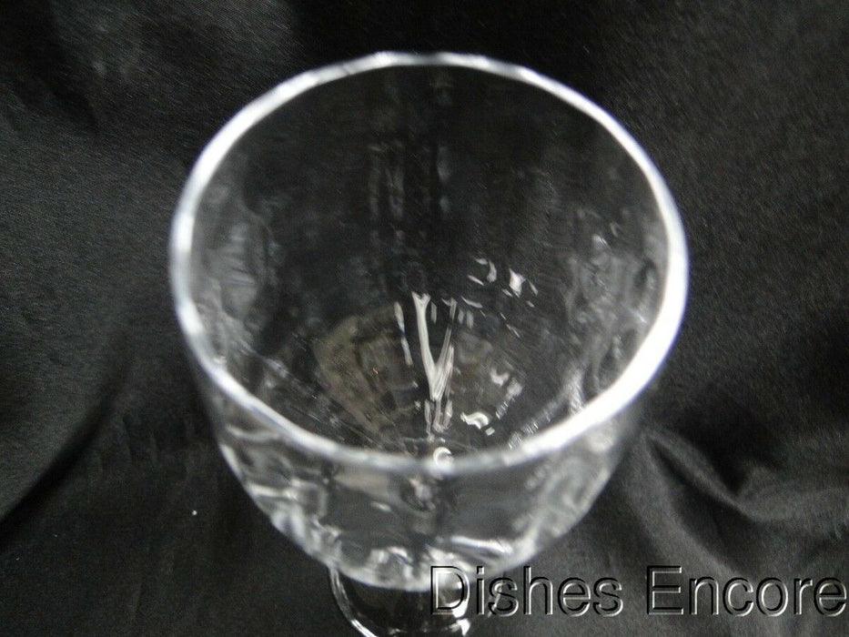Lenox Crystal Fantasy, Clear Optic: Water or Wine Goblet, 8 1/4" Tall