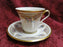 Lenox Versailles, Florals, Gold Trim: Cup & Saucer Set (s), 3" Tall