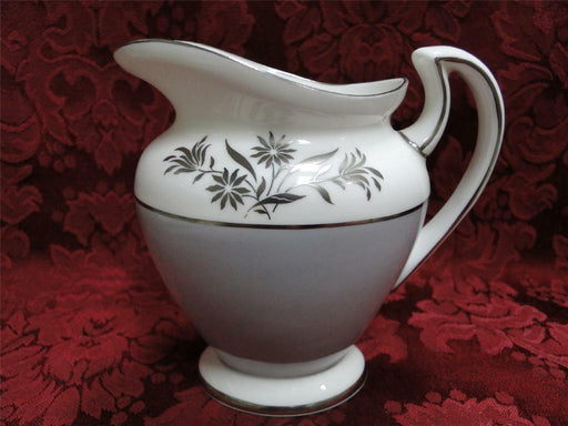 Royal Doulton Kingsmere H4909, Gray Band, Platinum: Creamer/Cream Pitcher