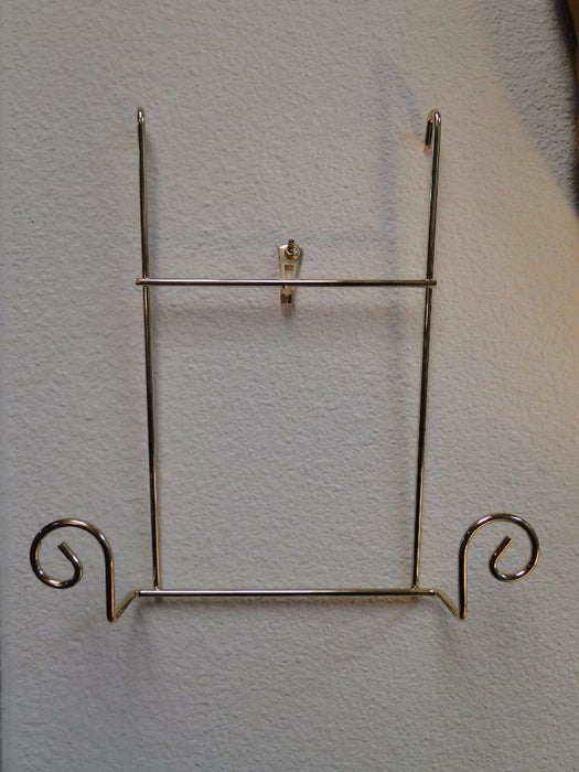 Bard's Expandable Vertical Brass Metal Display Rack: Extension Piece for 1 Plate