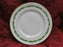 Franciscan Arcadia Green, Green/Gold Leaves: Bread Plate (s), 6 1/4"