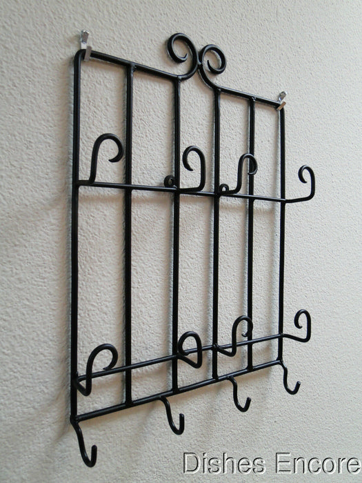 Cast iron plate 2025 rack