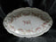 Zeh, Scherzer & Co 508, Pink Rose Garland: Oval Relish, 9" x 5 1/2"