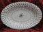 Haviland (Limoges) Lutetia, Blue & Pink Swirled: Oval Serving Platter, 14"