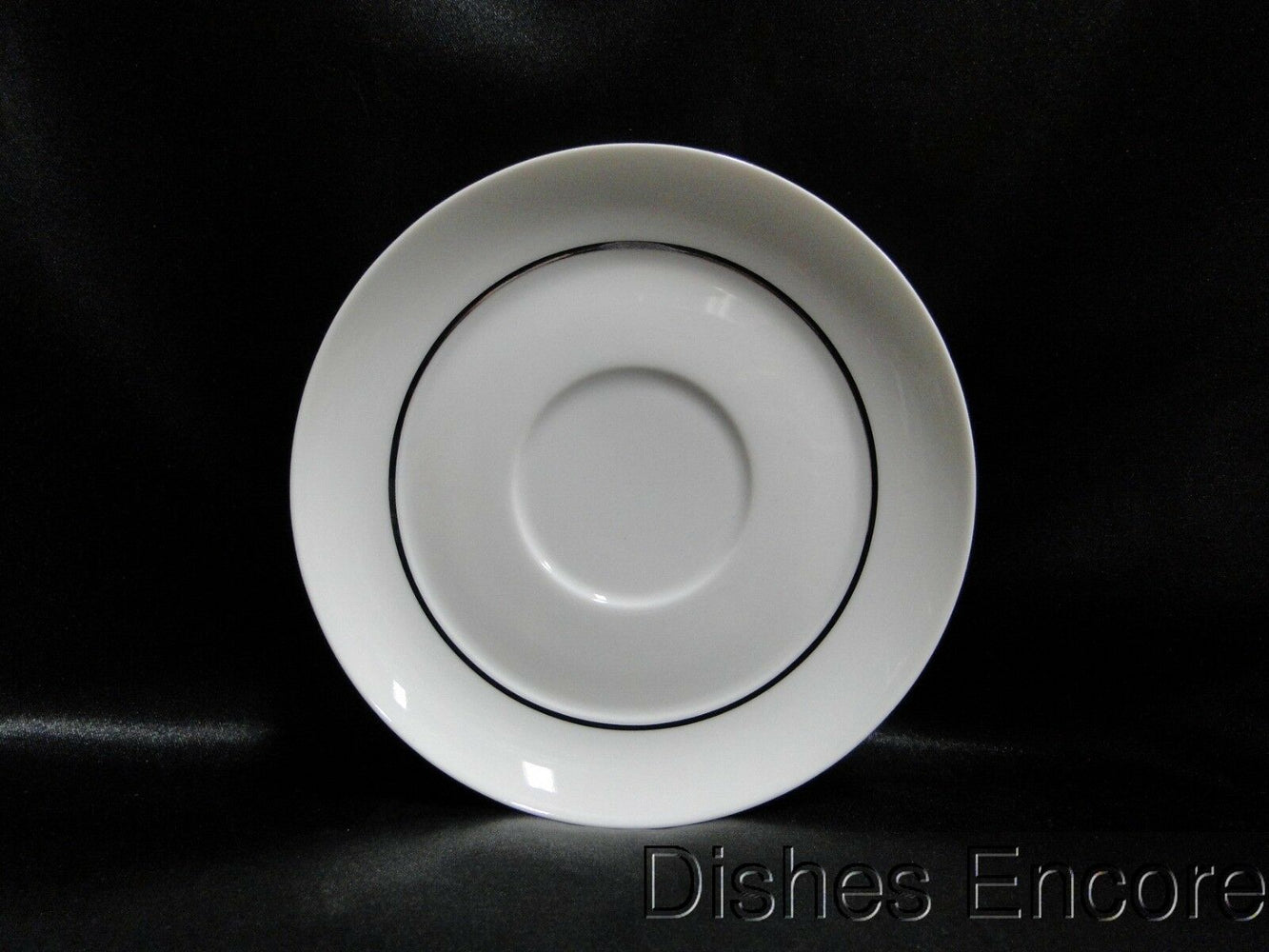 Thomas China Platinum Band, Lanzette Shape: 5 5/8" Saucer Only, No Cup