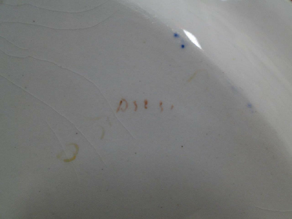 Royal Doulton Mina, Dark Blue Swags, Circles, Urns: Oval Serving Platter, 11"
