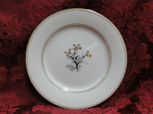 Noritake Winton, 5521, Gold Flowers: Bread Plate (s), 6 1/4"