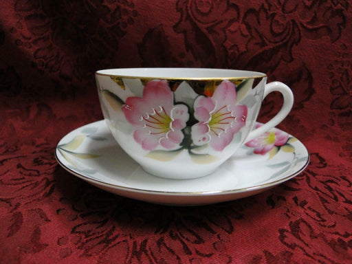 Noritake Azalea, 19322, White w/ Pink Flowers: Cup & Saucer Set (s), 2" Tall