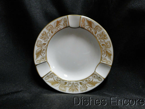 Wedgwood Gold Florentine, Dragons on White: Ashtray (s), 4 1/2", 3 Slots