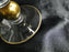 Gold Ball Stem, Gold Trim, "V" Shape: Iced Tea (s), 7 1/4" -- CR#084