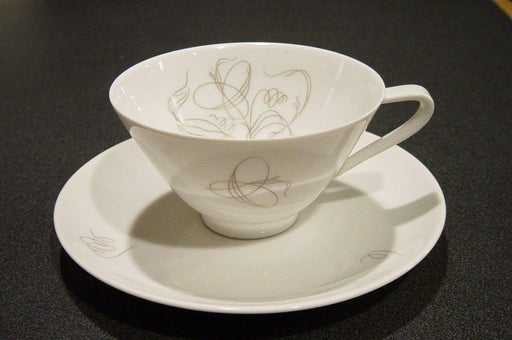 Hutschenreuther Trend, Diadem Scroll: Cup & Saucer Set (s), 2 1/4"