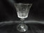 Baccarat Piccadilly, Vertical Cuts: Water or Wine Goblet (s), 6" Tall