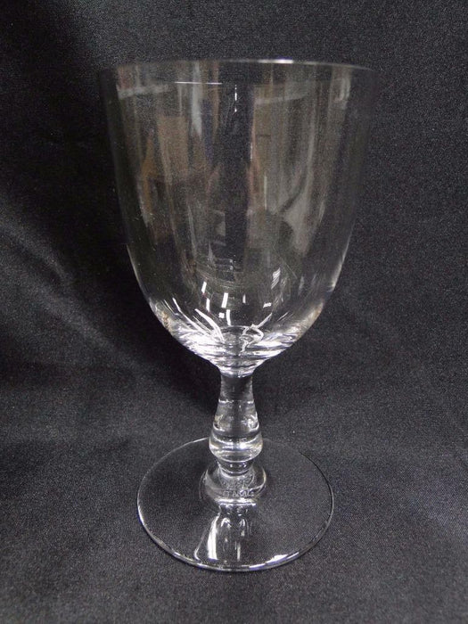 Baccarat Angouleme: Claret Wine Goblet, 5 3/8", Tiny Nick, As Is