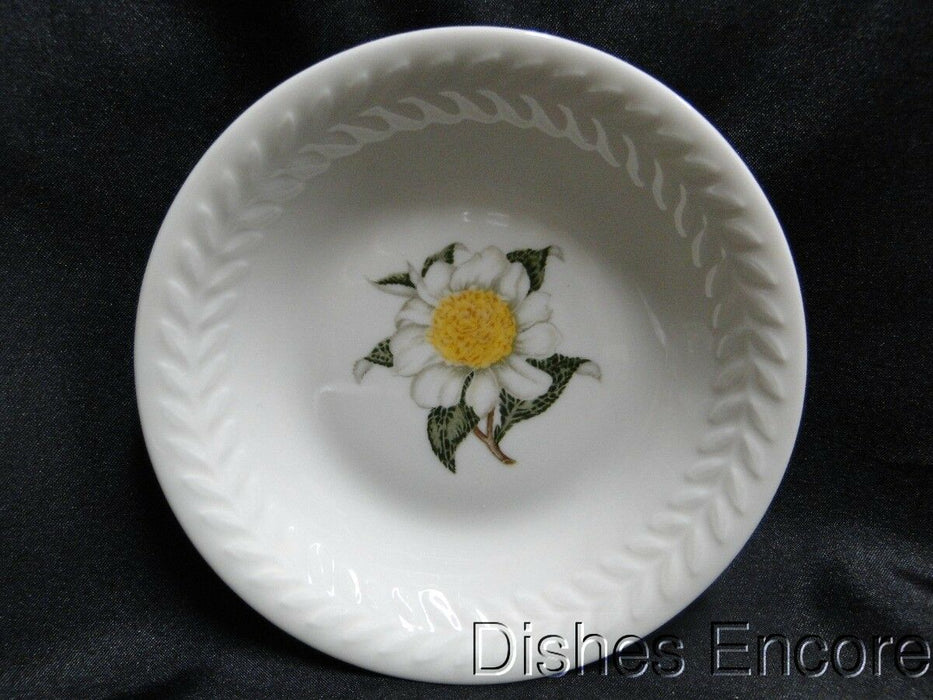 Haviland (New York) Camellia, White Flower w/ Yellow: Fruit Bowl, 5", As Is