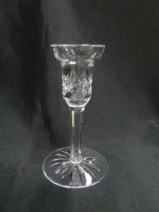 Waterford Crystal Lismore: Candlestick, 5 7/8" Tall, 8 Vertical Cuts