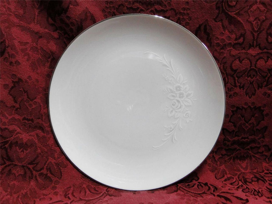 Sango Cantata, White/Gray Shadow Flowers: Salad Plate (s), 7 5/8"