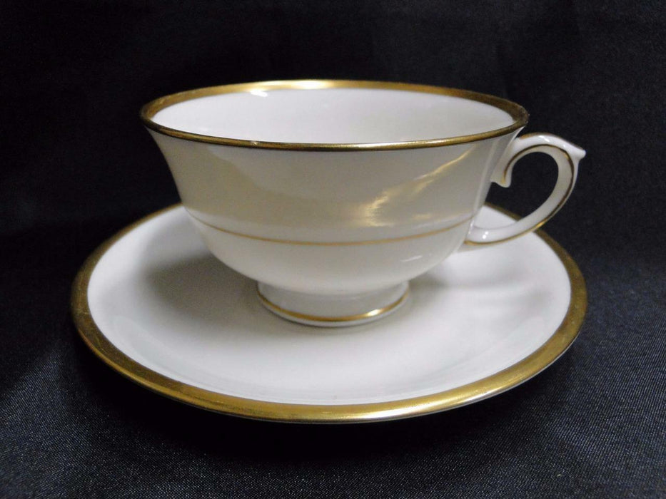 Lamberton Spring Garden, Pink & Yellow Flowers: Cup & Saucer Set (s), 2 1/4"