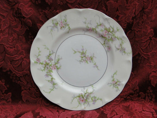 Haviland (New York) Rosalinde, Floral: Salad Plate (s), 7 1/2"