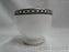 Wedgwood Ulander Black, Black Lines & Circles on Edge: 2 5/8" Cup (s) Only