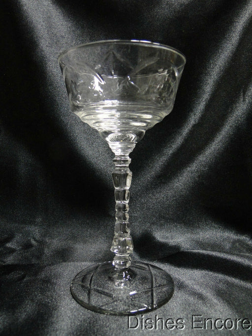 Rock Sharpe Normandy, Stem 3005, Cut Florals: Liquor Cocktail (s), 5 3/4" Tall