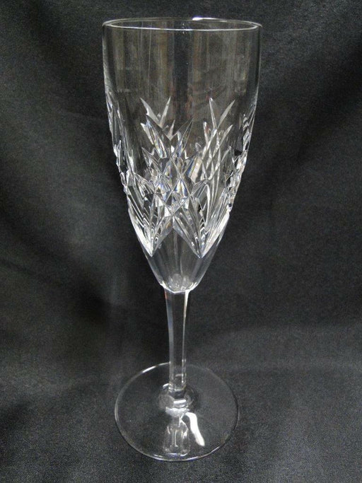 Baccarat Auvergne-Perigold, Criss Cross Cuts: Champagne Flute, 8 1/4" Tall