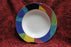 Mikasa Currents, Multicolor Geometric Rim: Rim Soup Bowl (s), 8 5/8"