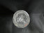 Clear w/ Cut Design: Hurricane Lamp Base, No Globe, 6", As Is  -- MG#111