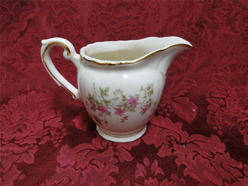 Syracuse Stansbury, Pink Flowers: Creamer / Cream Pitcher, As Is