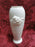 Lenox Rosebud Collection, Ivory Embossed Rose w/ Ribbon, Gold: Vase, 7 1/2"