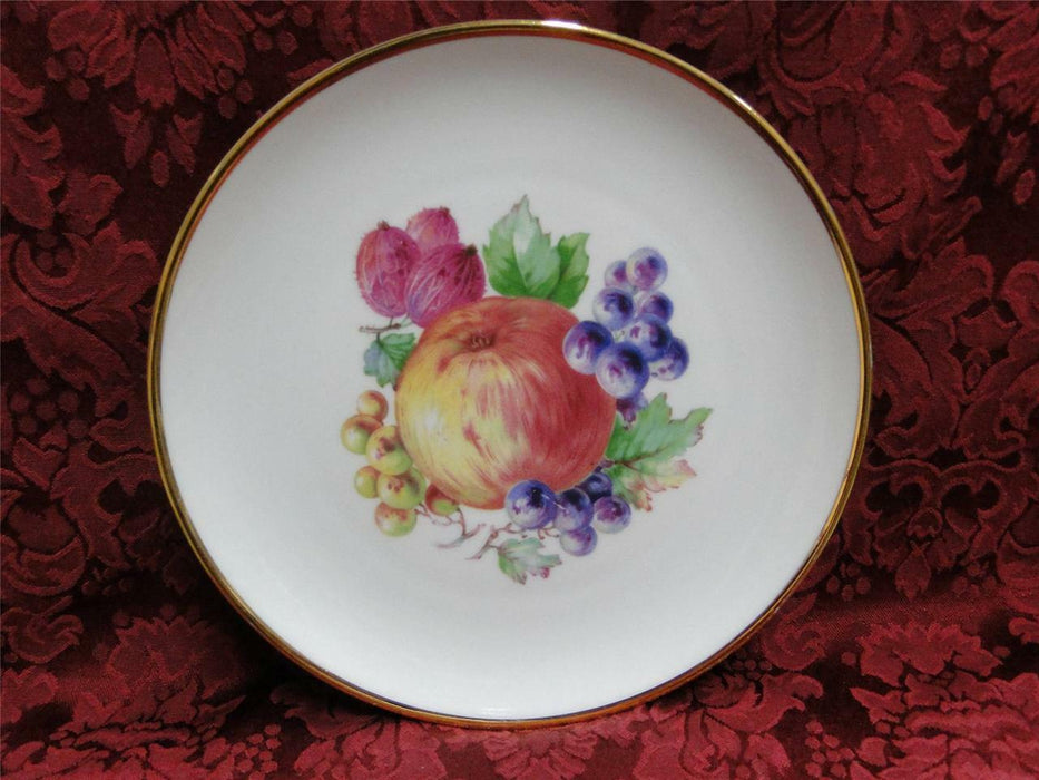 NC Western Germany, Fruits, Gold Trim: Salad Plate (s) 8"