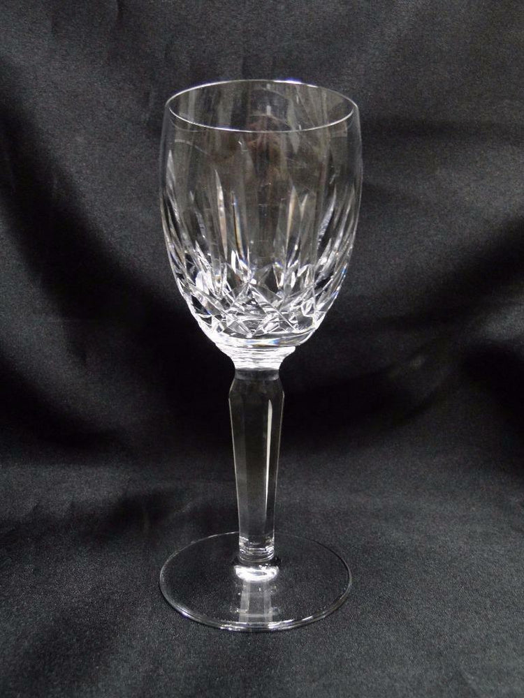 Waterford Crystal Kildare, Vertical & Criss Cross Cuts: Claret Wine, 6.5", As Is