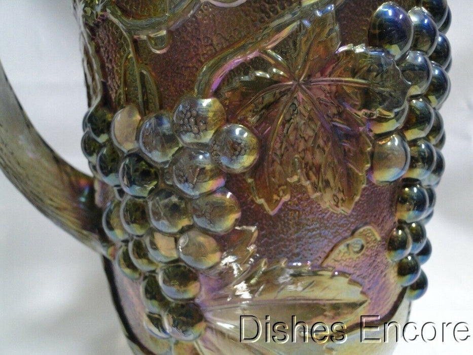 Imperial Glass Vintage Carnival: Pitcher, 7 5/8" Tall, 48 oz.