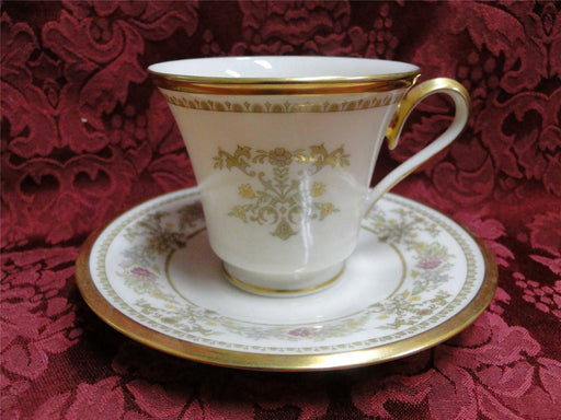 Lenox Castle Garden, Floral, Gold Trim: Cup & Saucer Set (s)