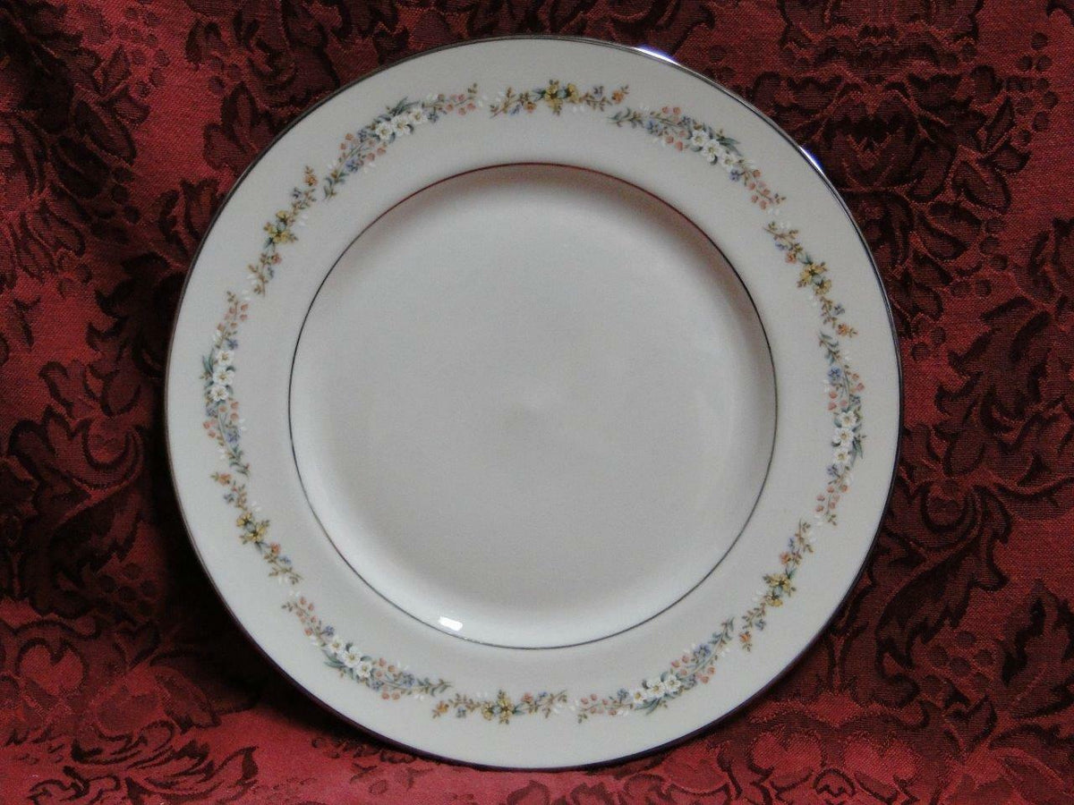 Gorham Rondelle Classic Collection Floral, Platinum Salad Plate (s), — Dishes Encore