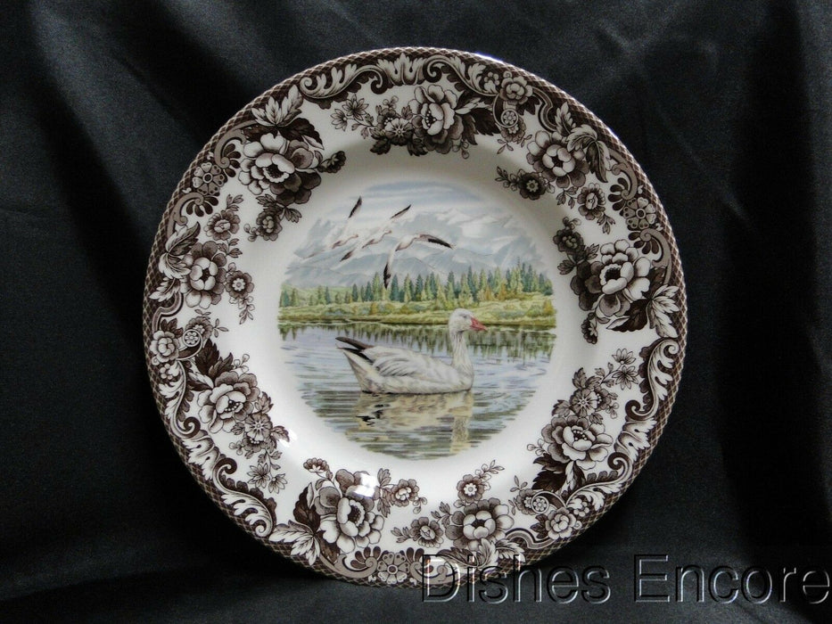 Spode Woodland Snow Goose, England: NEW Dinner Plate (s), 10 1/2", Box