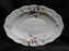 Booths Chinese Tree A8001, Red, Blue, Yellow: Gravy Underplate Only, Crazing