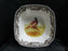 Spode Woodland Pheasant Game Bird: NEW Square Serving Bowl, 9 3/4", Box